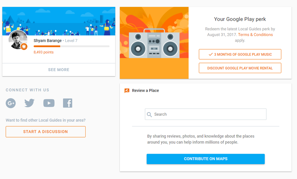 Local Guides Connect New Perk Google Play Music Free
